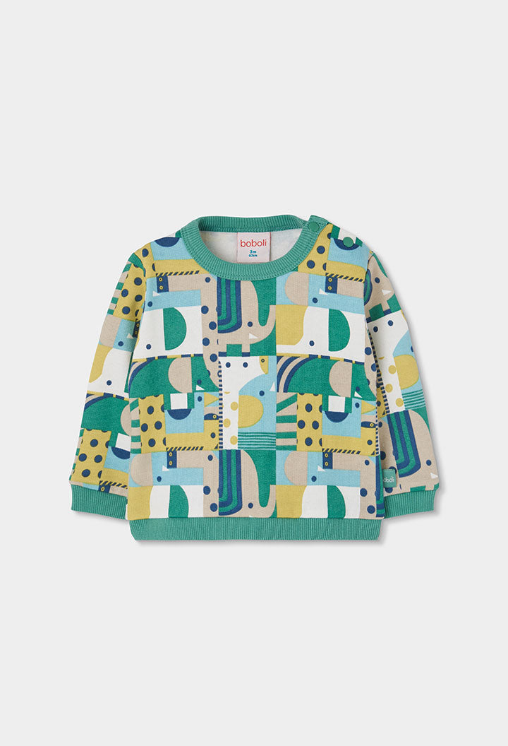 Conjunto punto de bebé niño