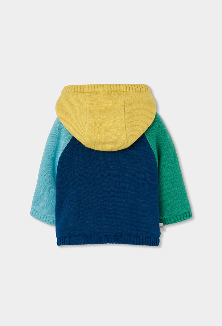 Chaqueta tricotosa de bebé niño