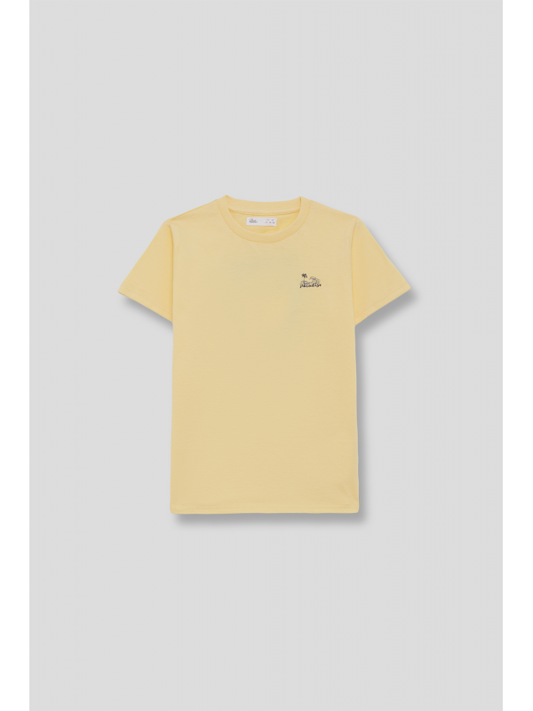 Camiseta amarilla niño