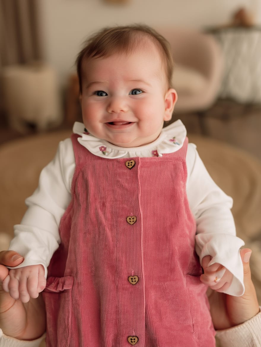 Conjunto De Bebé De Peto Y Camiseta