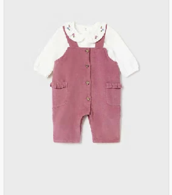 Conjunto De Bebé De Peto Y Camiseta