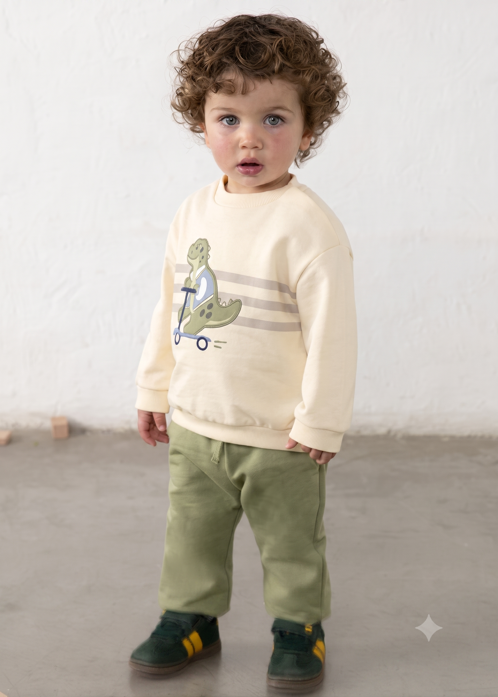 Chandal 3 piezas dinosaurio bebé
