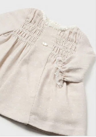 Vestido Bebé Nido De Abeja