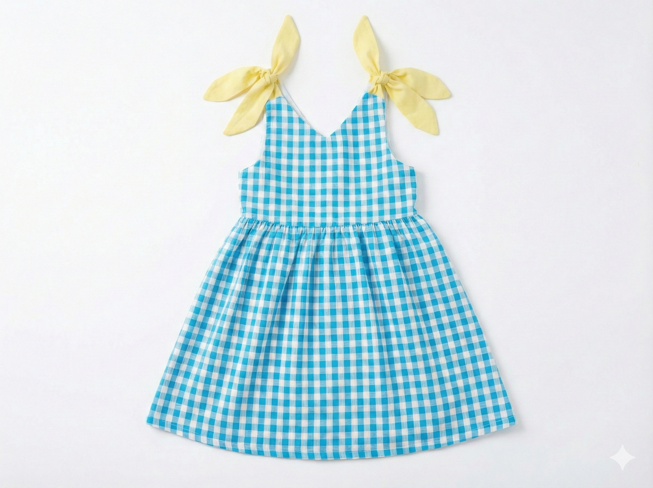 Vestido De Cuadros Niña