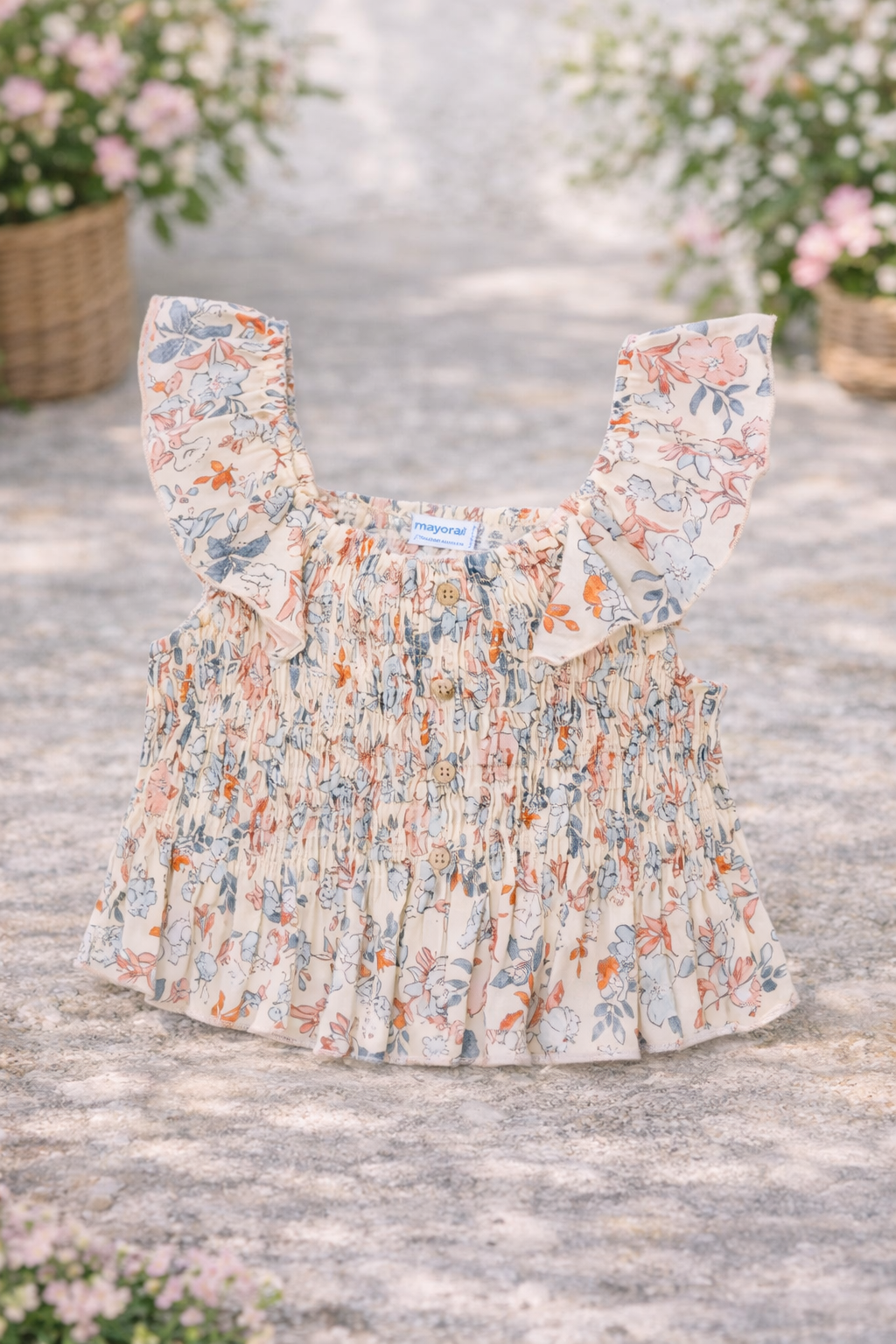 Top bambula estampado