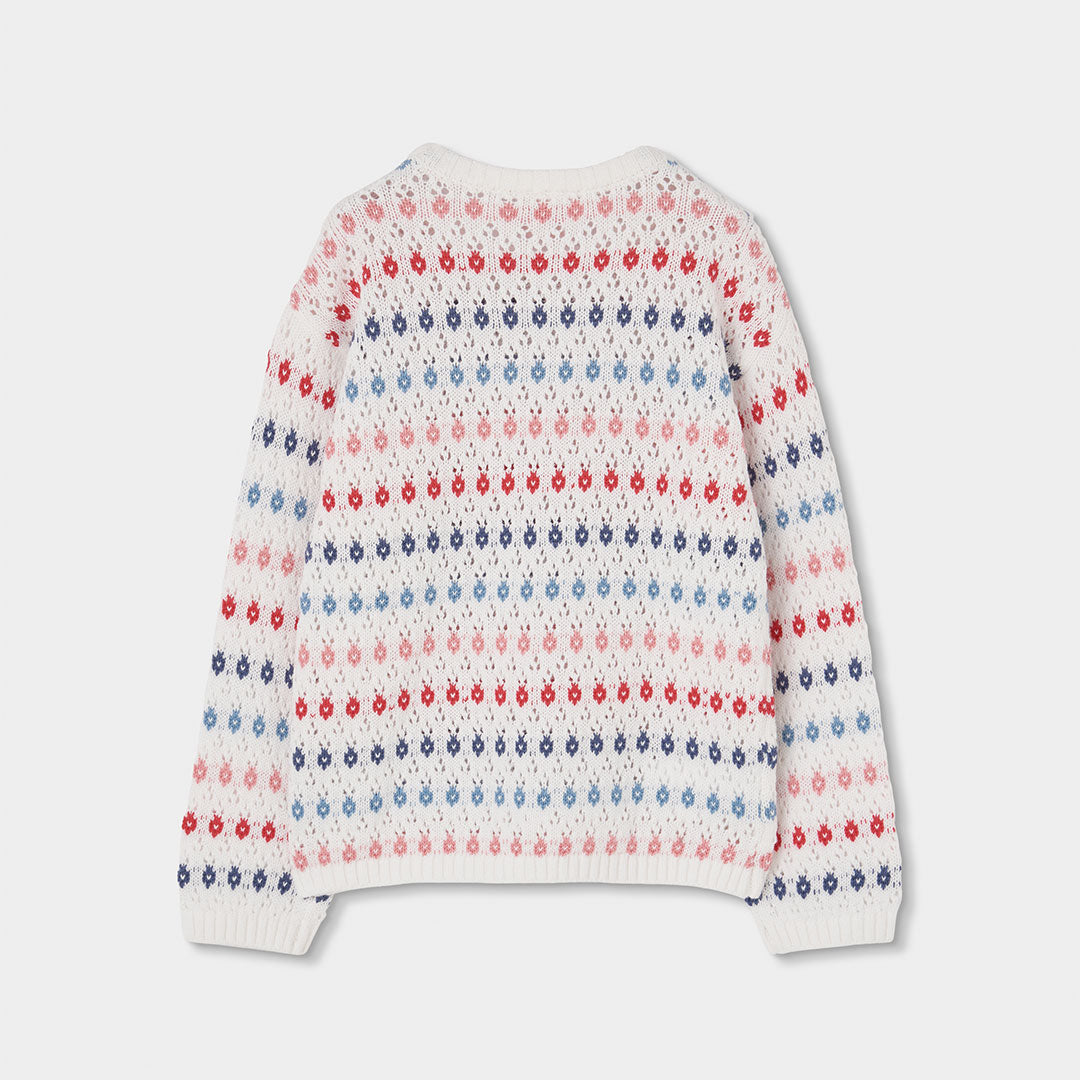 Jersey tricotosa de niña