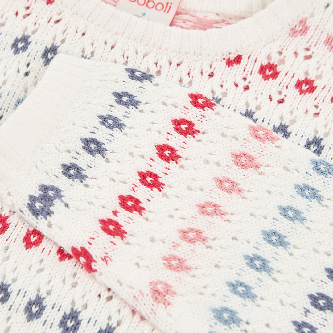 Jersey tricotosa de niña