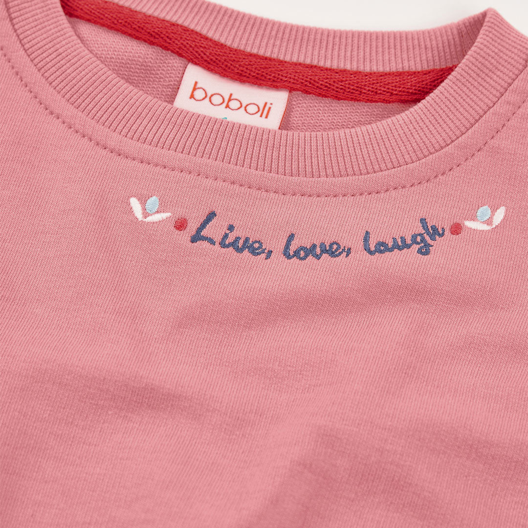 Sudadera felpa de niña