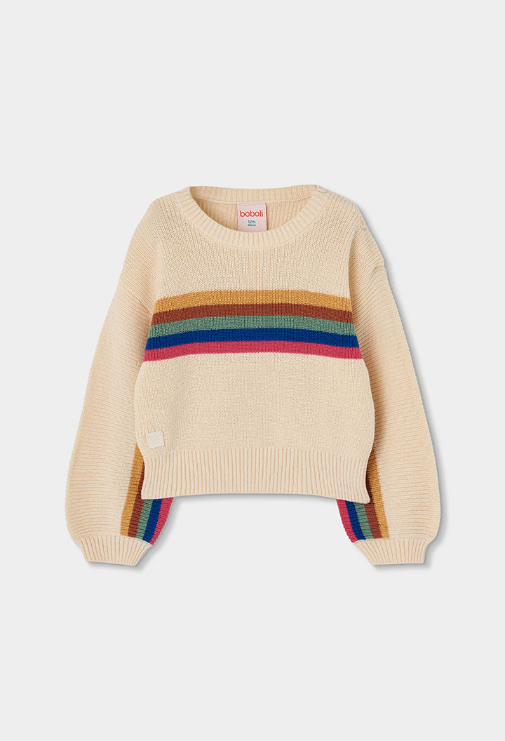 Jersey tricotosa de niña