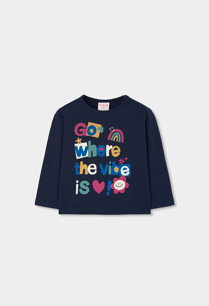 Camiseta punto de niña