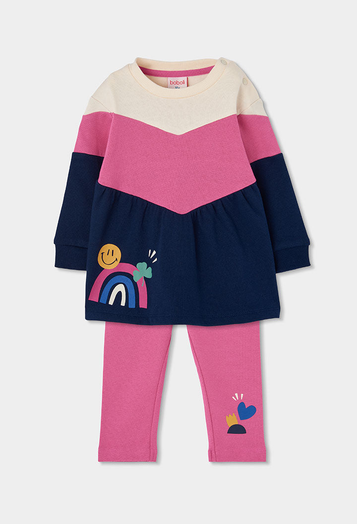 Conjunto punto combinado de niña
