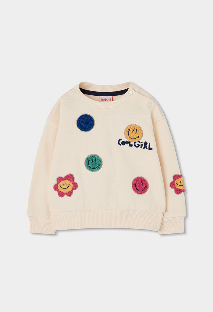 Sudadera felpa de niña