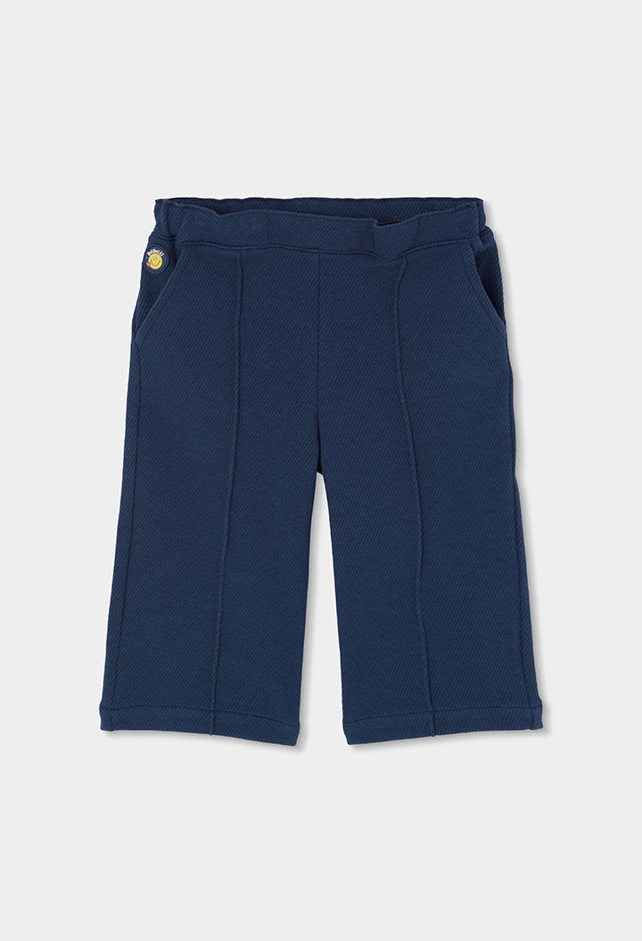 Pantalón sarga punto de niña