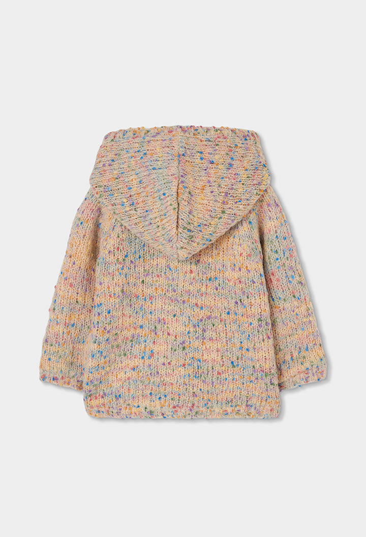 Chaqueta tricotosa de niña
