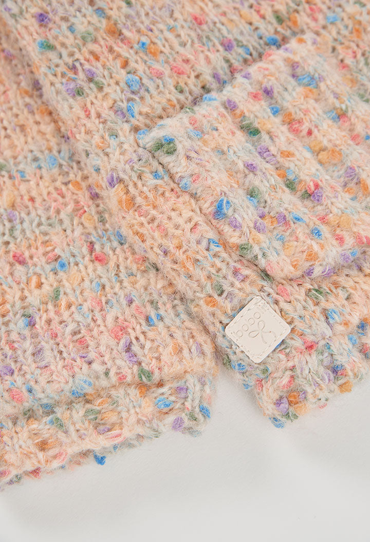 Chaqueta tricotosa de niña