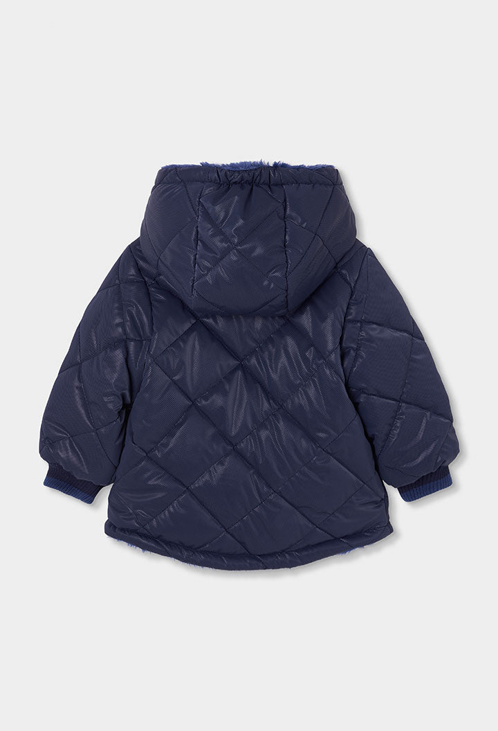 Parka tejido técnico de niña