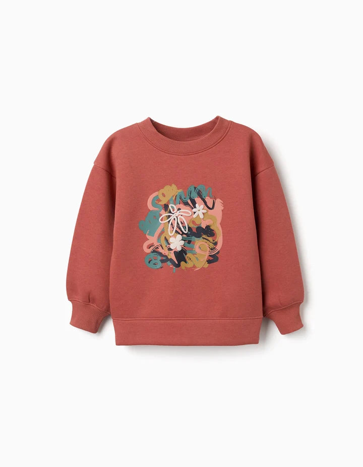 Sudadera de manga larga niña