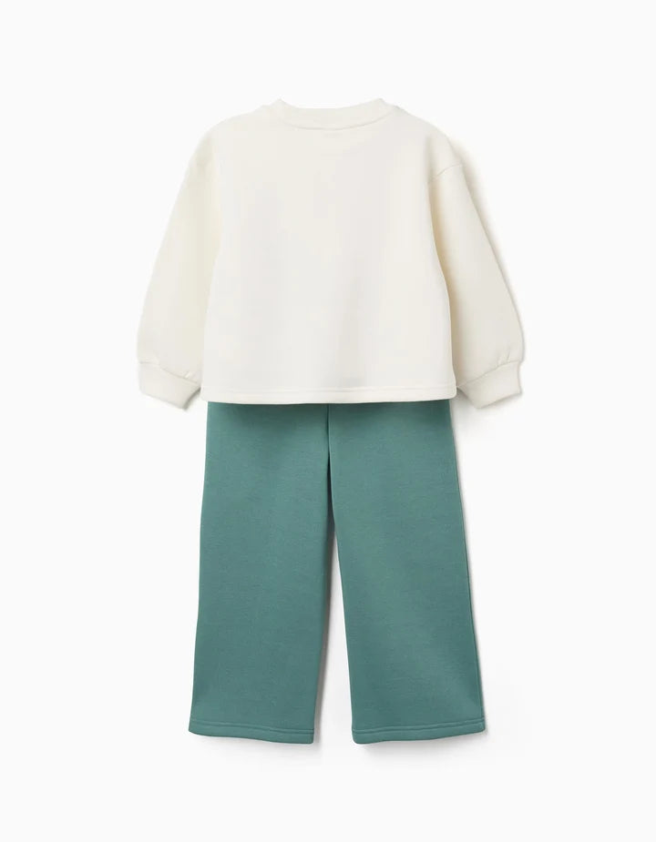 Conjunto deportivo de felpa niña