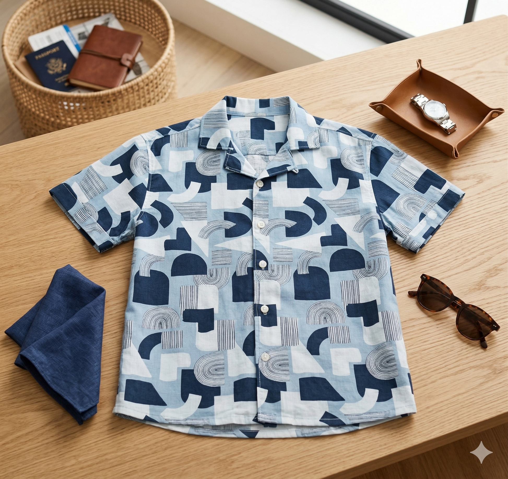 Camisa Manga Corta Resort