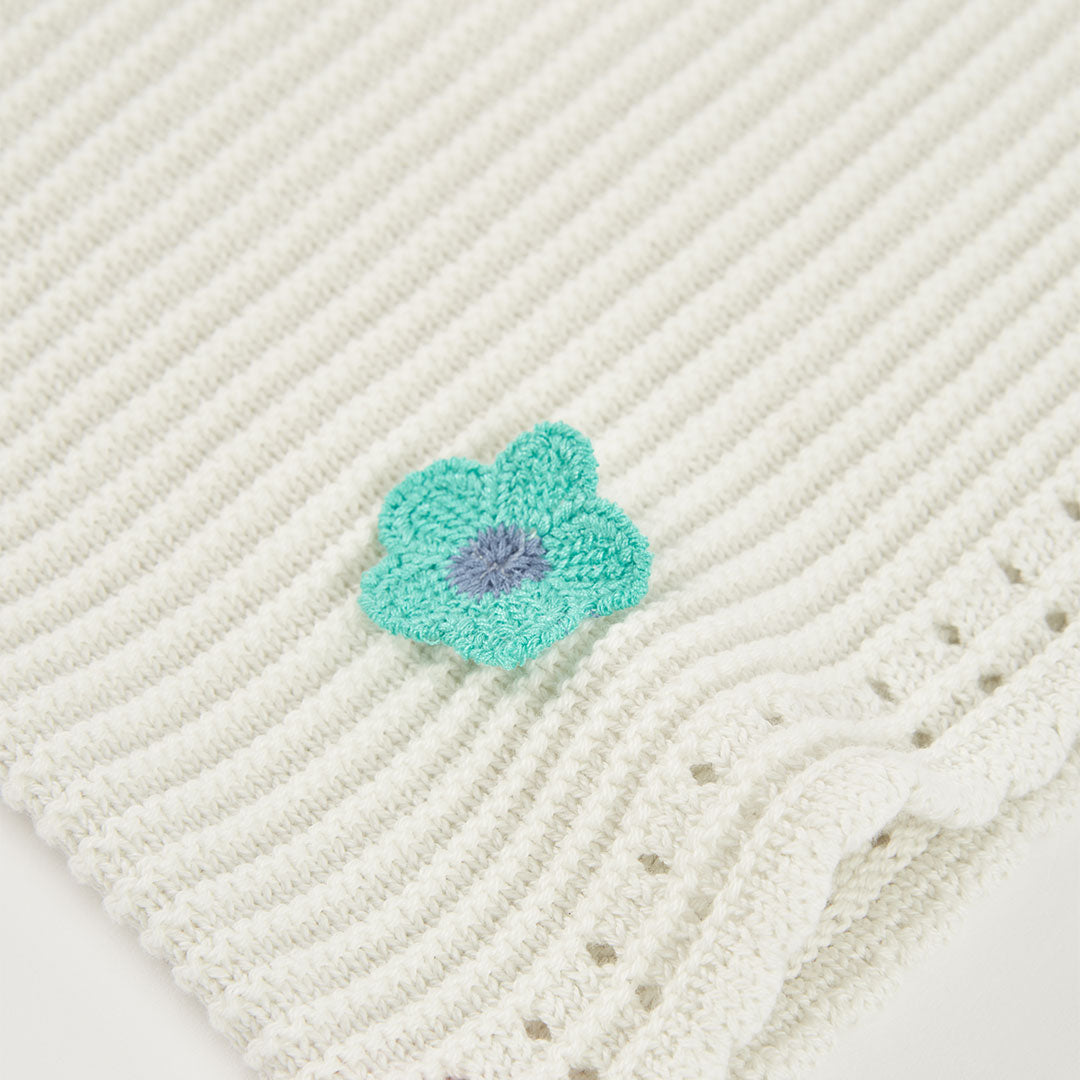 Top tricotosa de niña