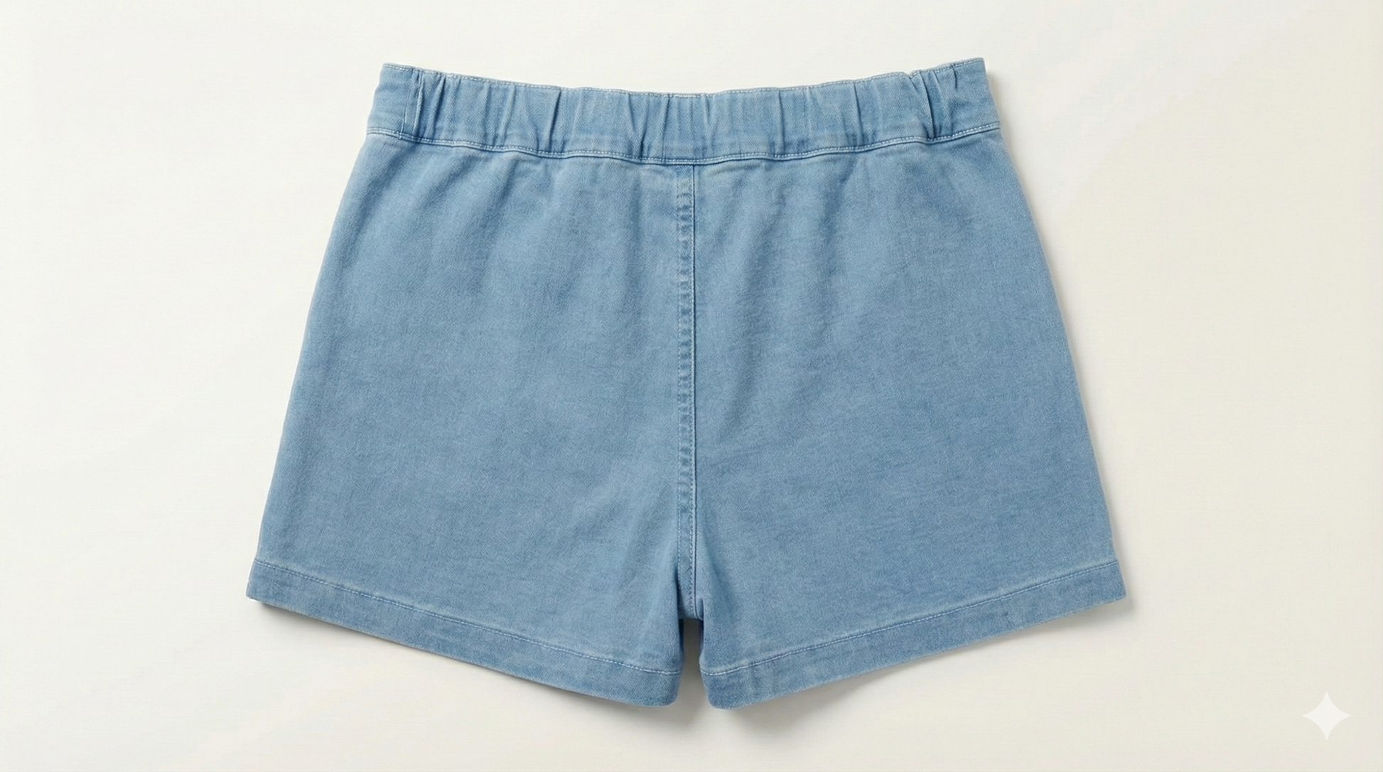 Falda-Pantalón punto denim de niña