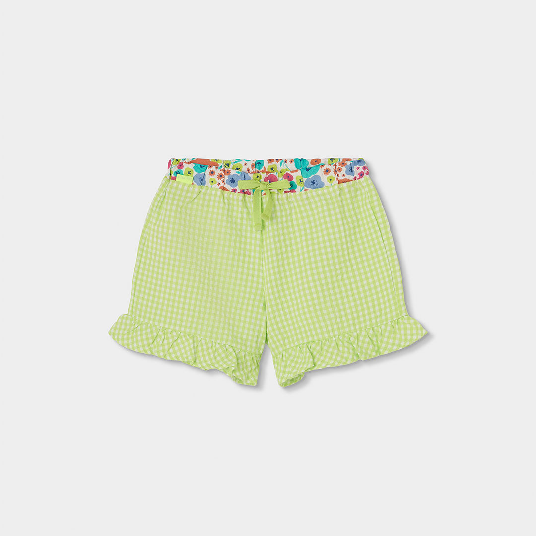 Bermudas popelín de niña