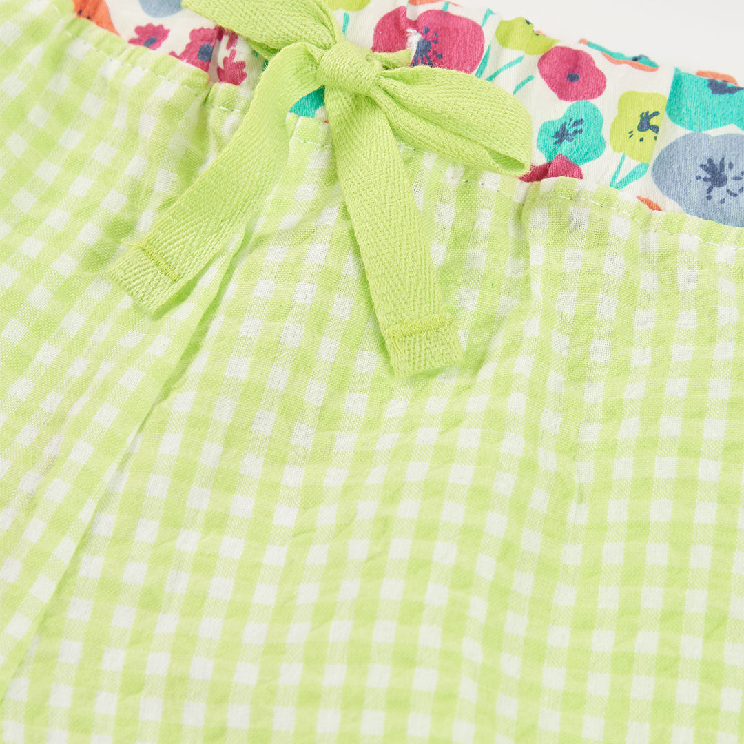 Bermudas popelín de niña