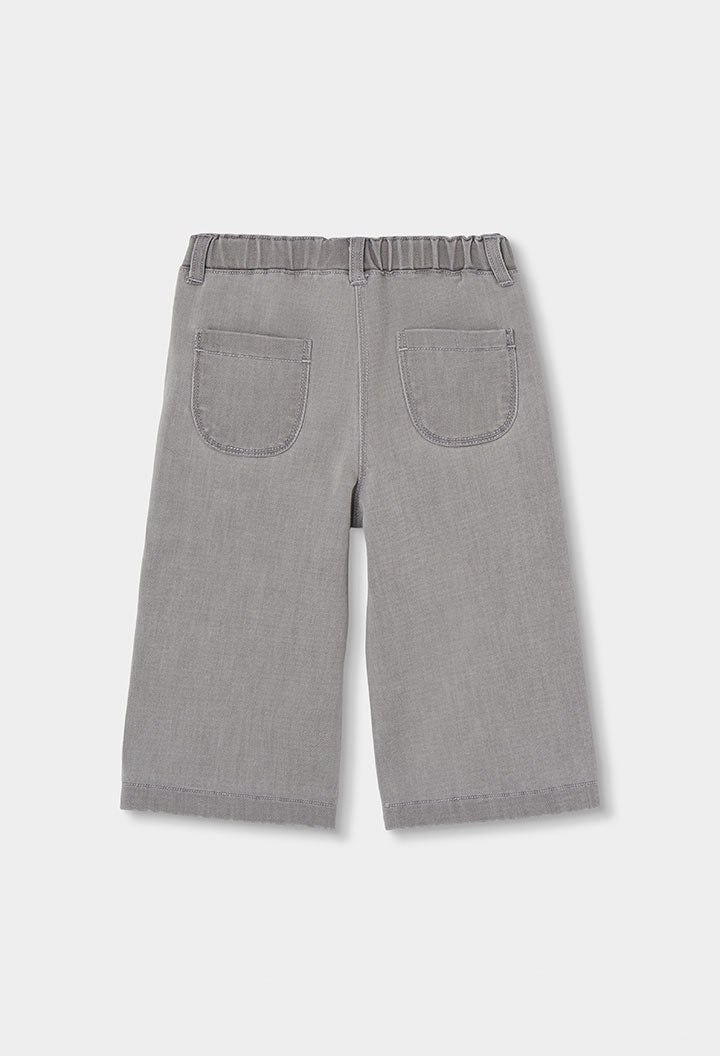 Pantalón denim punto de niña