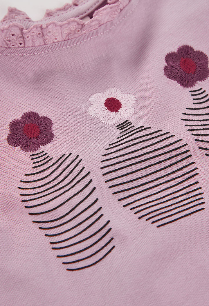 Camiseta punto de niña