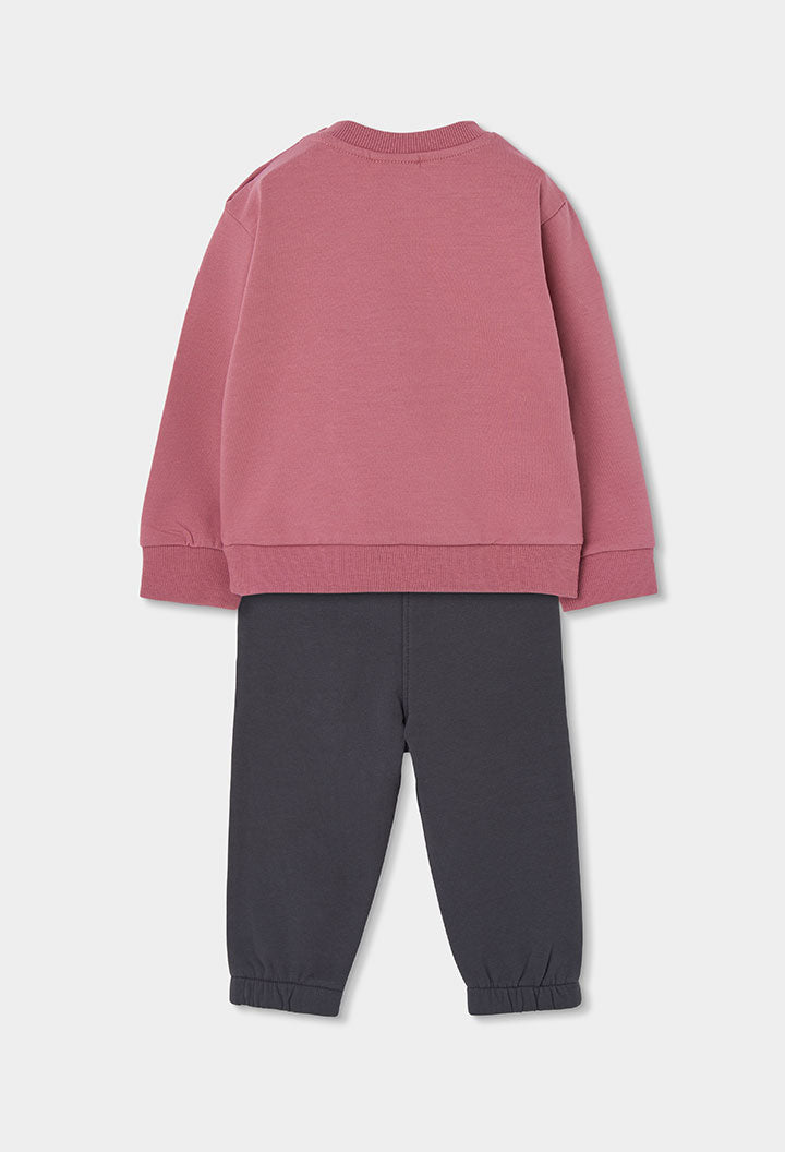 Conjunto felpa de niña