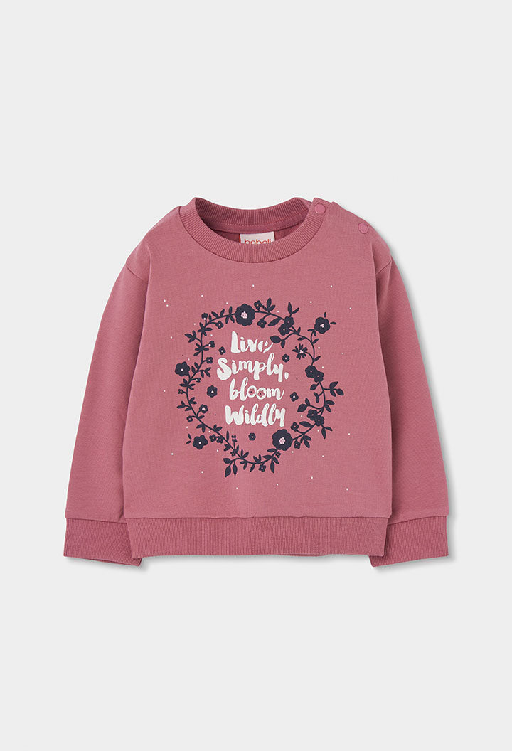 Conjunto felpa de niña