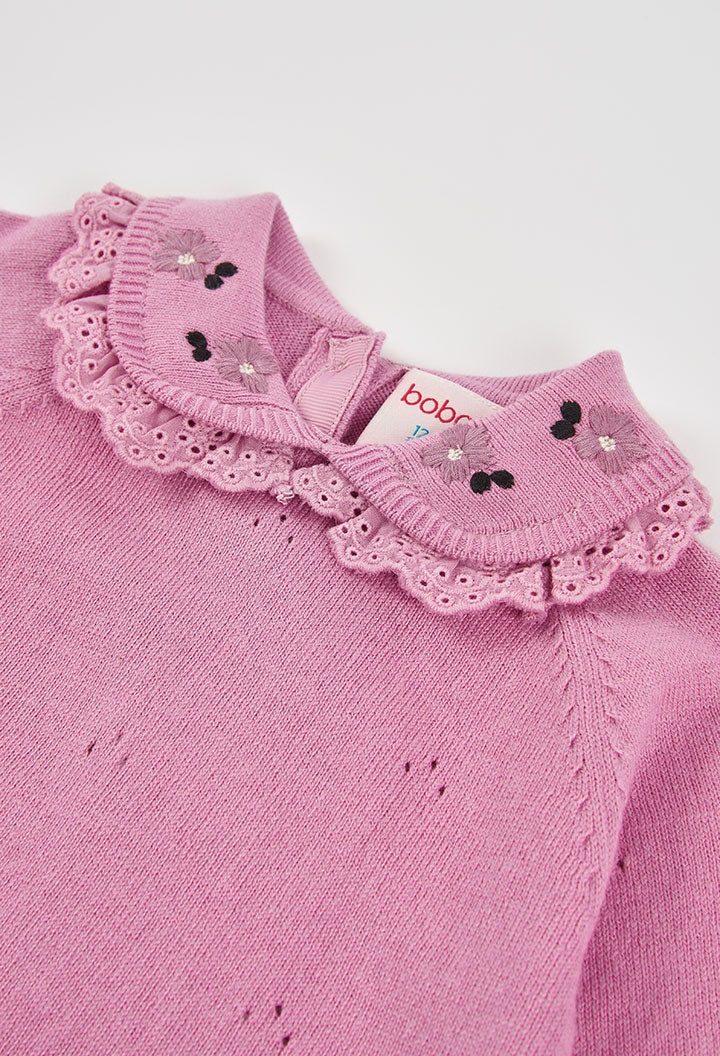 Jersey tricotosa de niña