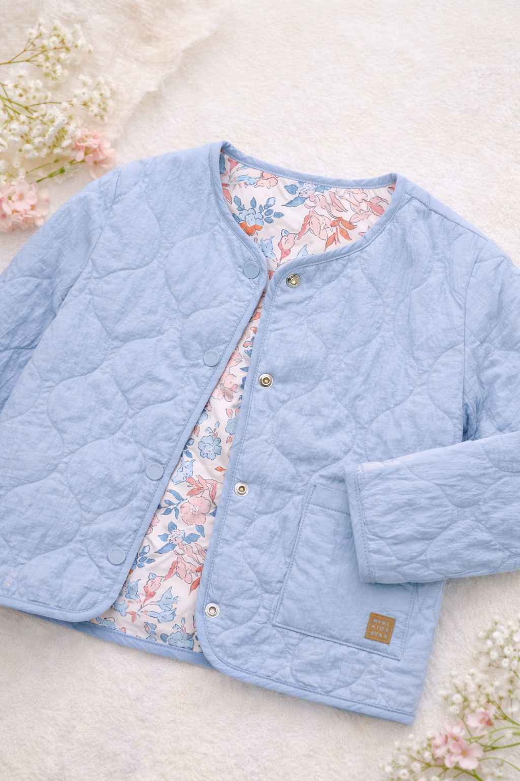 Chaqueta reversible acolchada