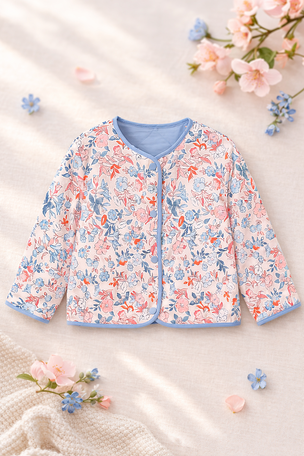 Chaqueta reversible acolchada