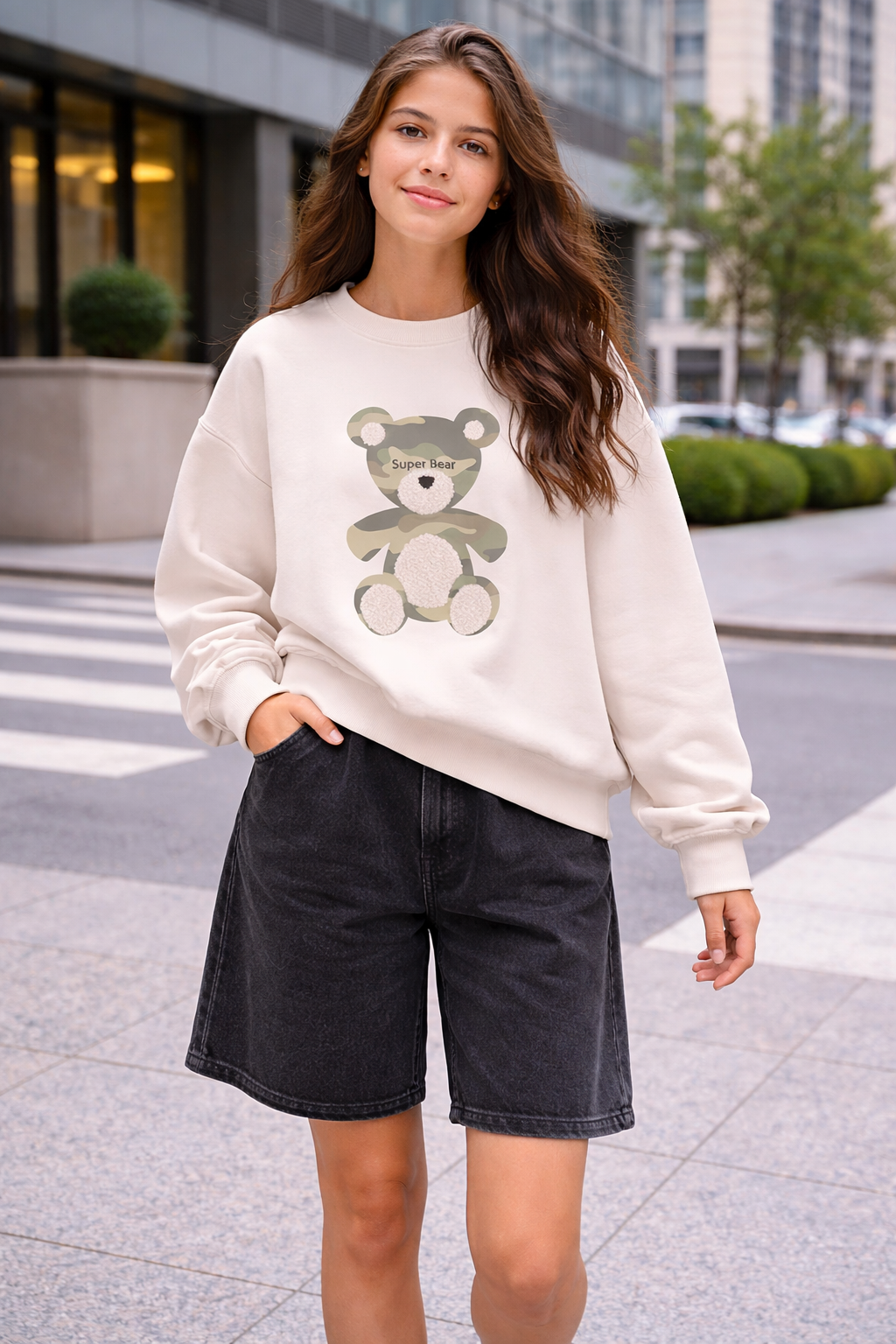 Sudadera oso