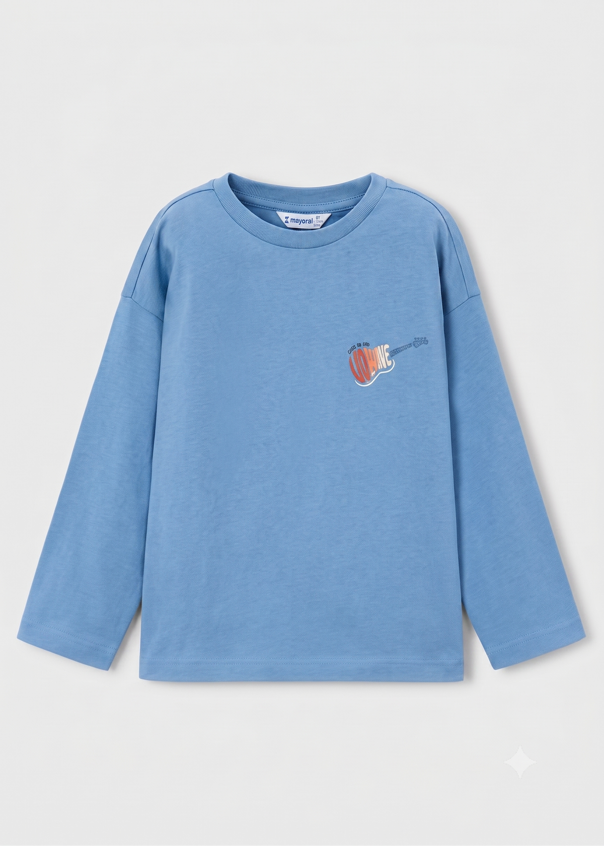 Camiseta de manga larga sube el volumen niño
