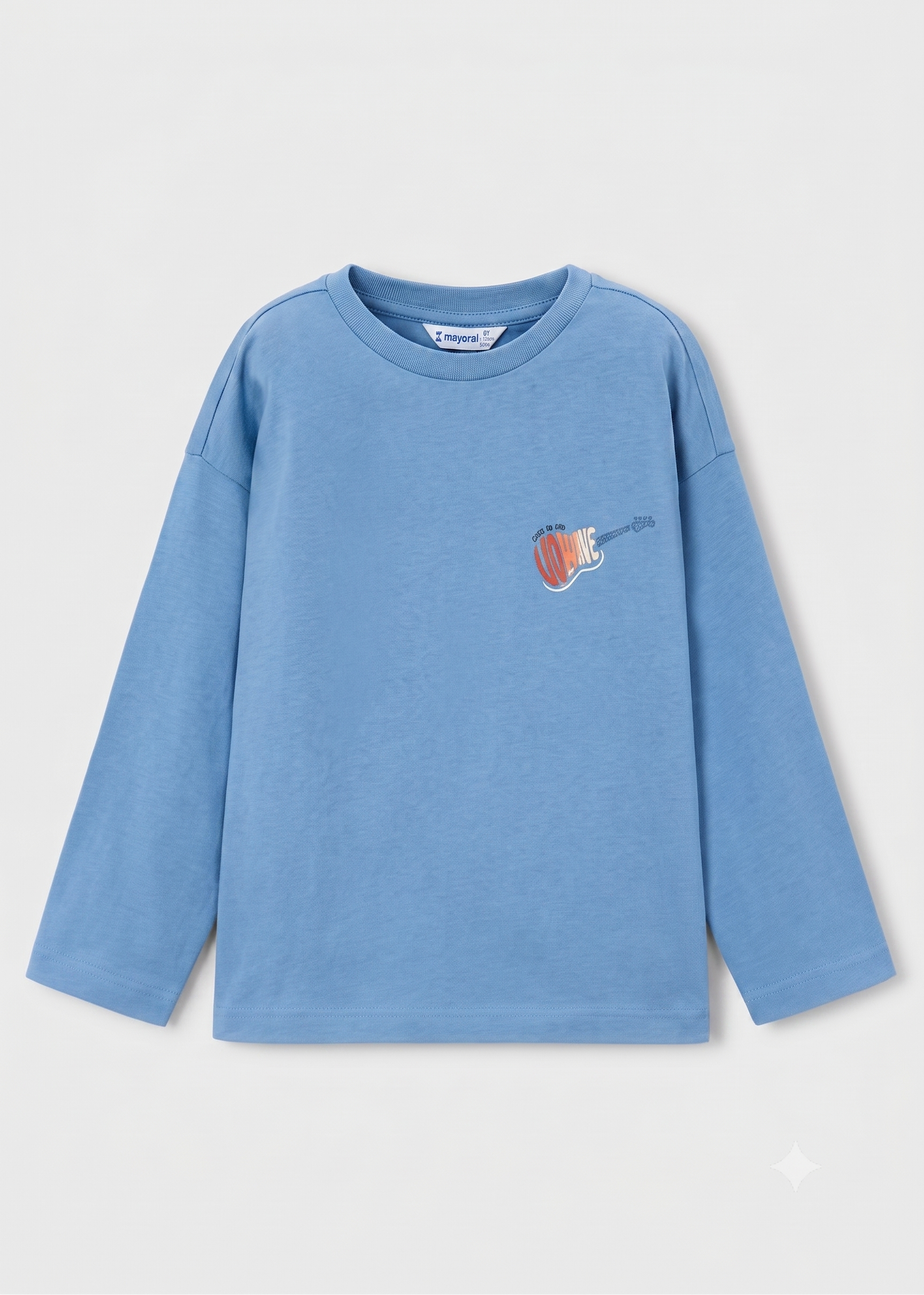 Camiseta de manga larga sube el volumen niño