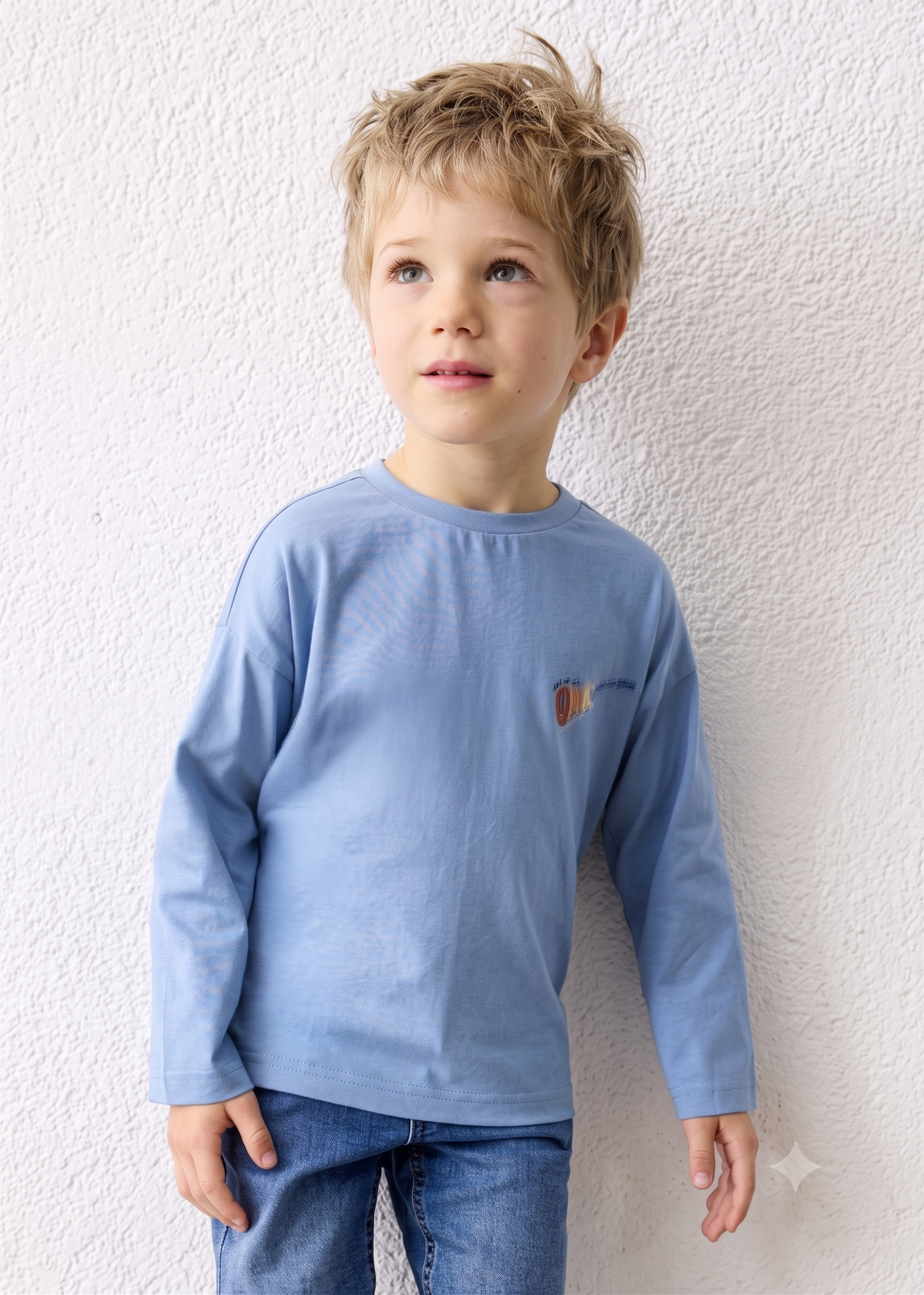 Camiseta de manga larga sube el volumen niño