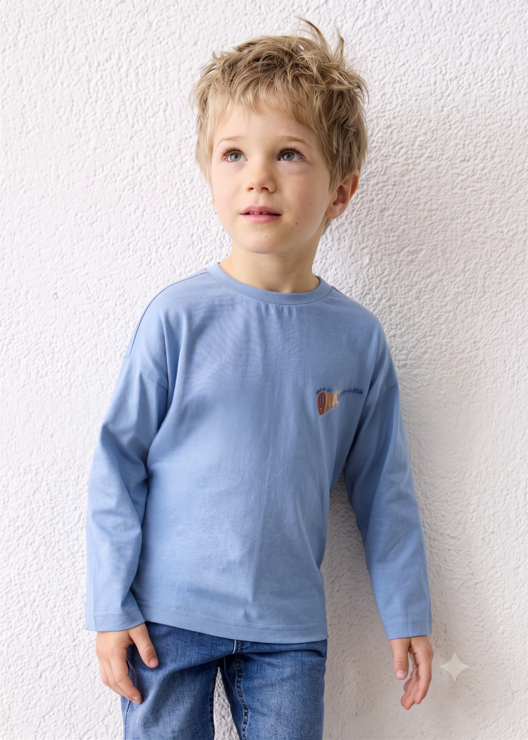 Camiseta de manga larga sube el volumen niño