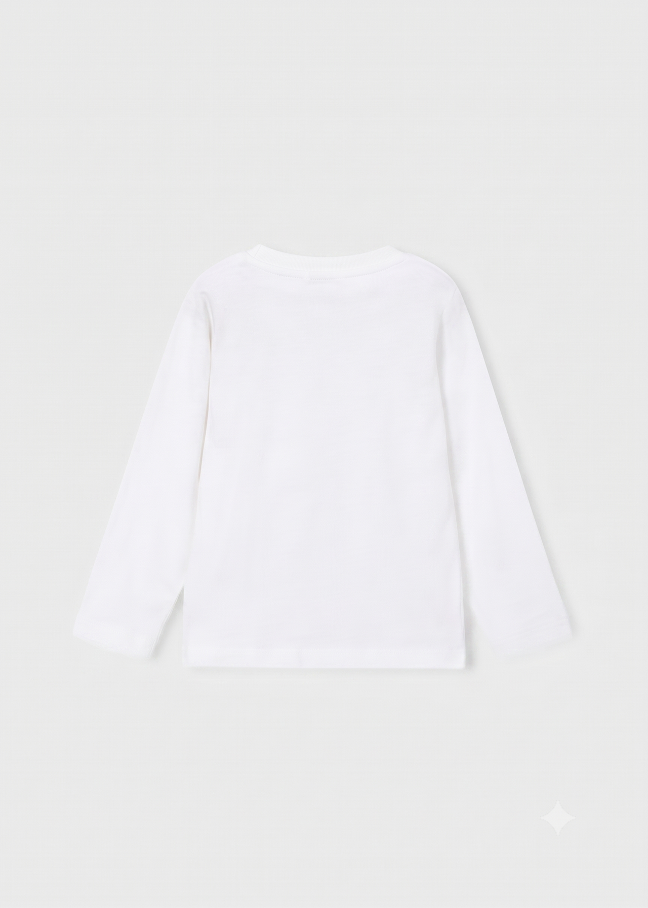 Camiseta manga larga estampado Oso Esquiador 