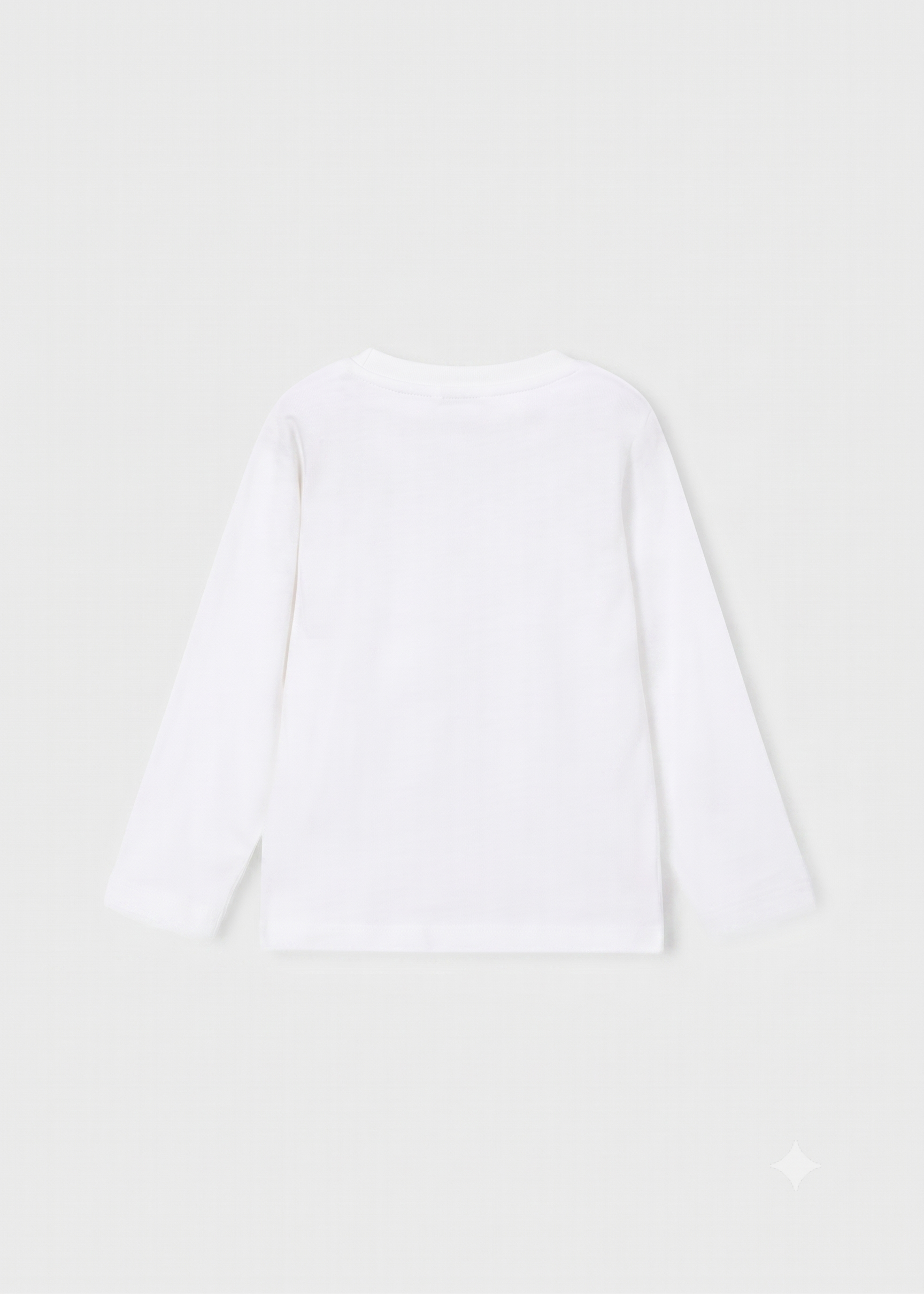 Camiseta manga larga estampado Oso Esquiador "Ski", niño.