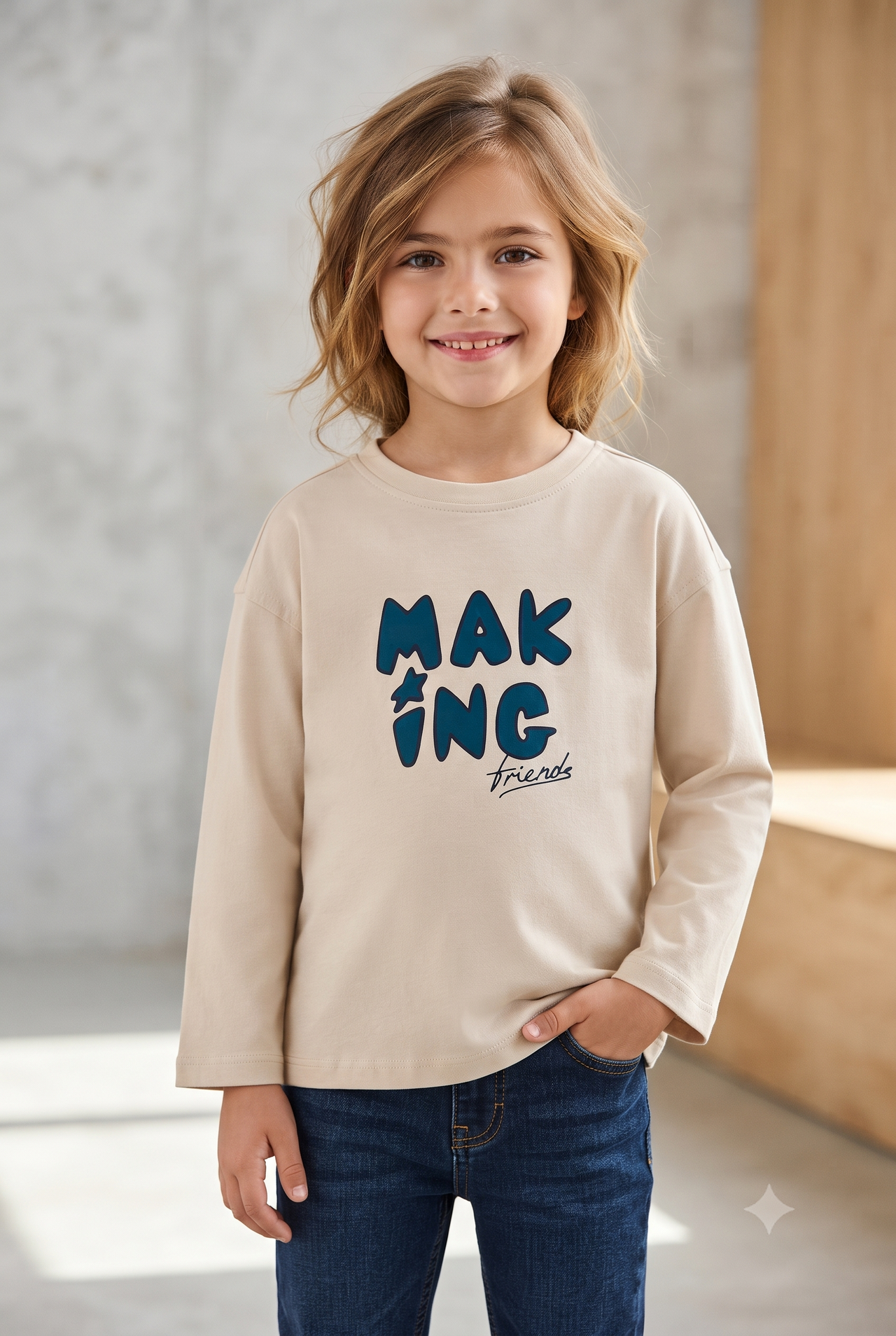 Camiseta manga larga, unisex.