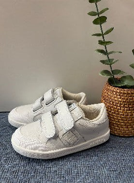 Zapatilla Colegial Con Velcro Unisex