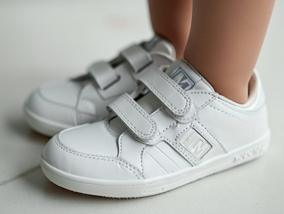 Zapatilla Colegial Con Velcro Unisex