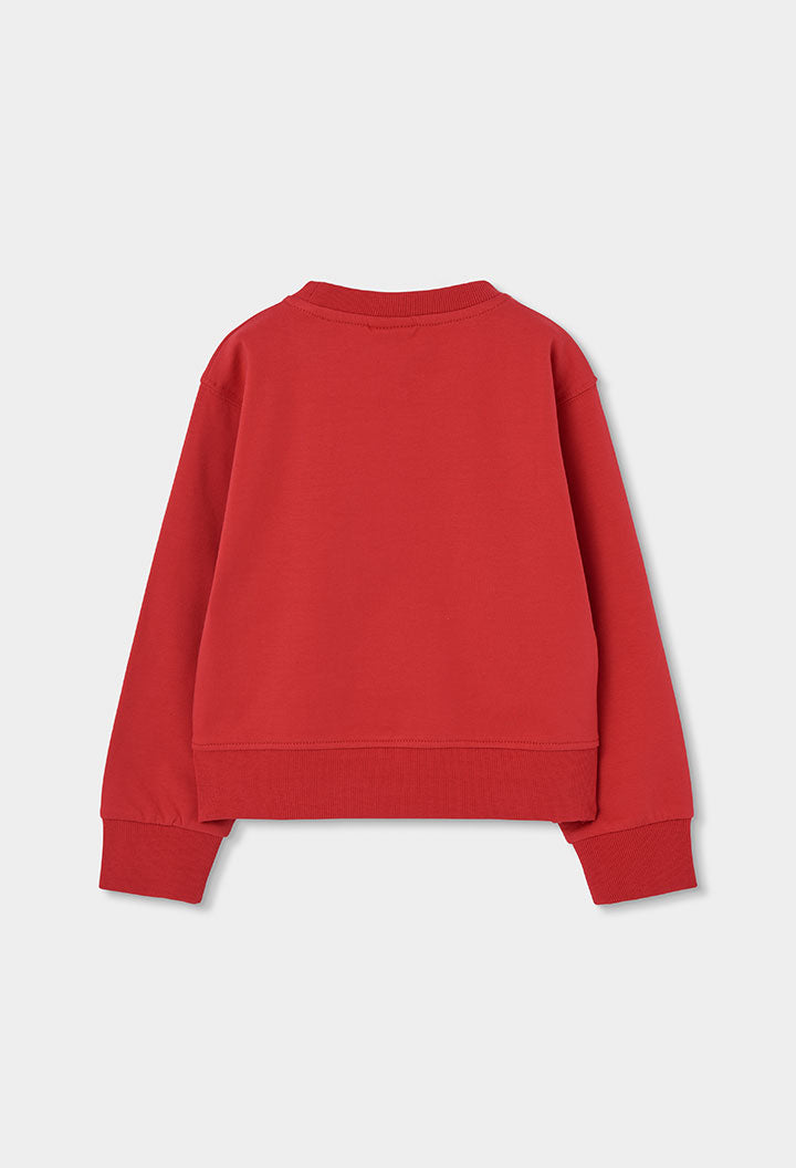 Sudadera felpa de niña