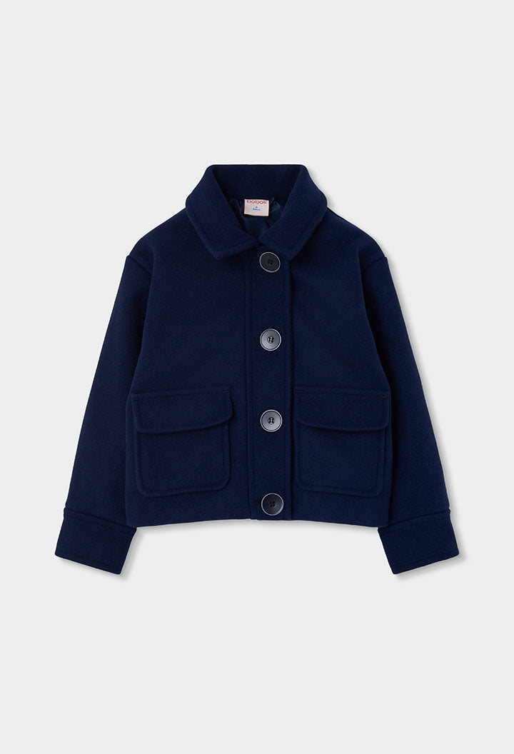 Chaqueta de paño de niña