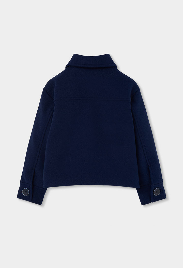 Chaqueta de paño de niña
