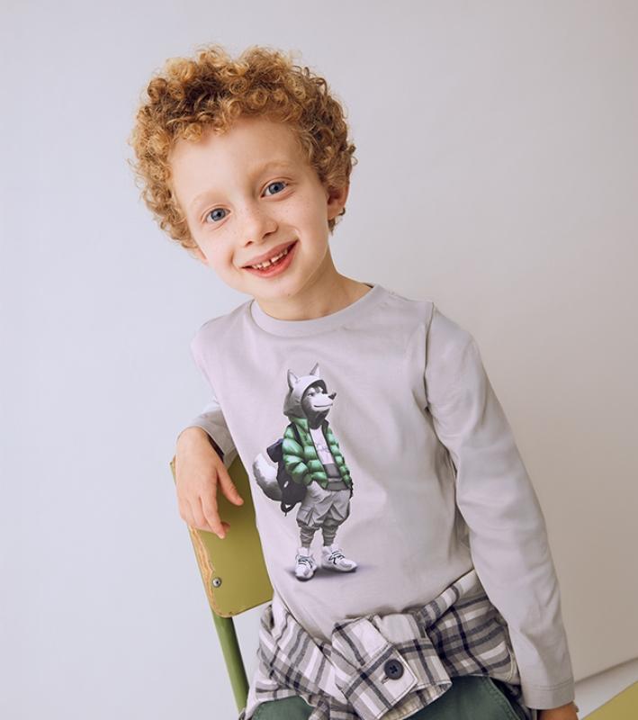 Camiseta Manga Larga "Wolf"