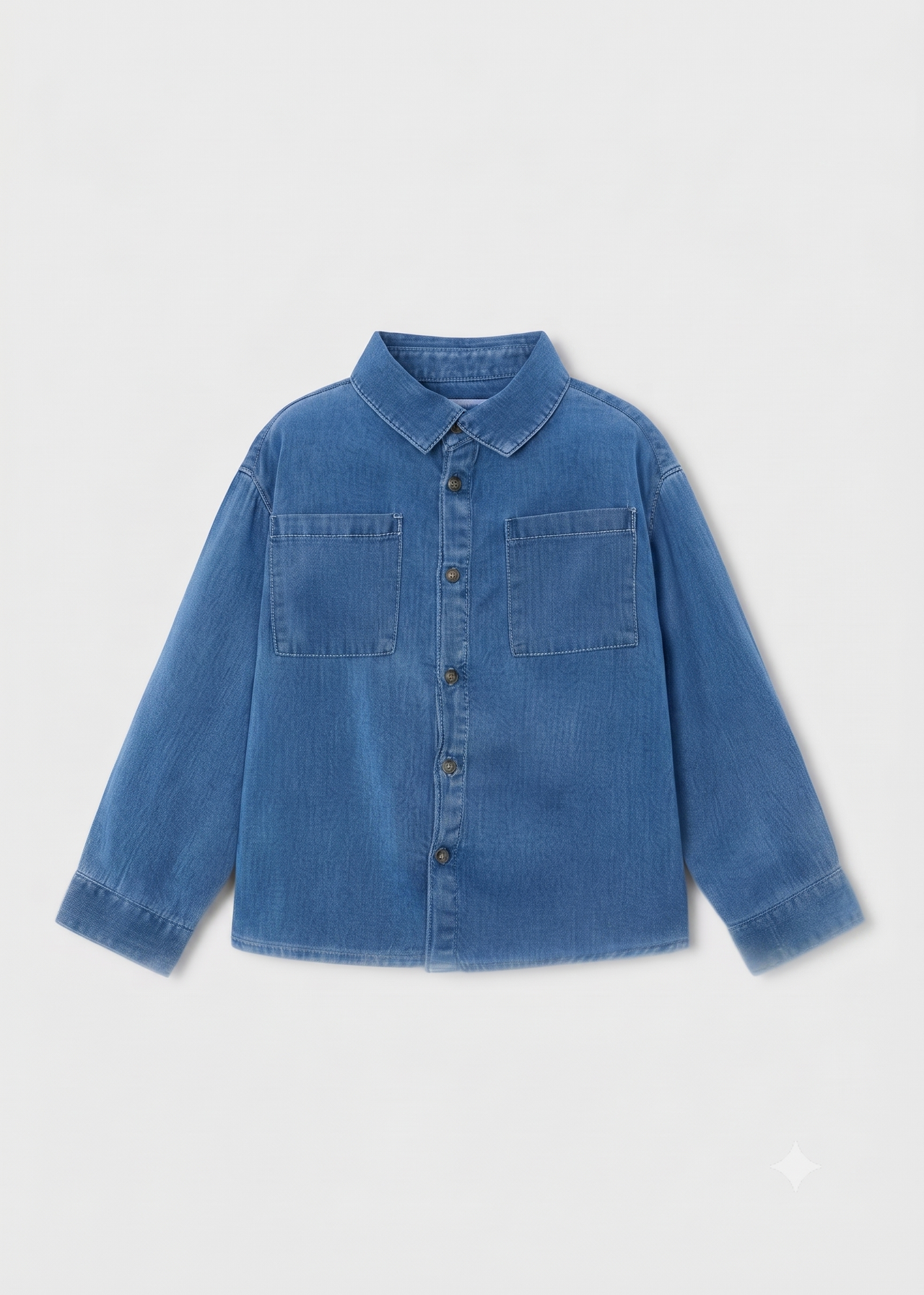 Camisa manga larga tejana, niño.