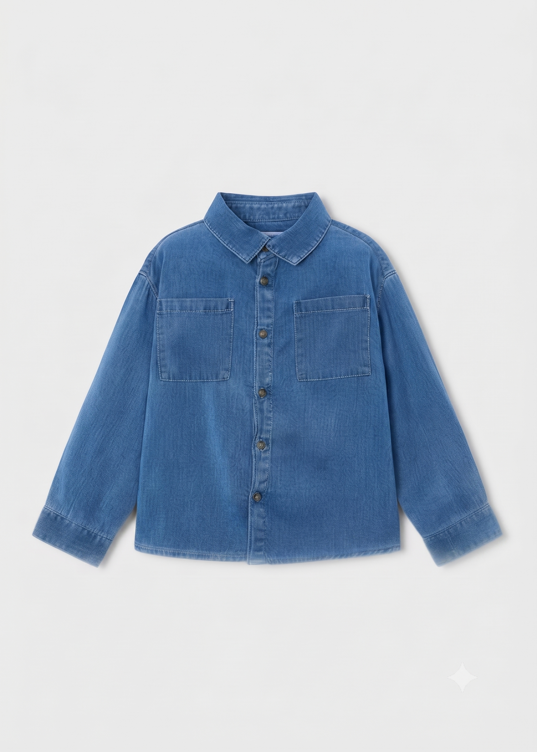Camisa manga larga tejana, niño.